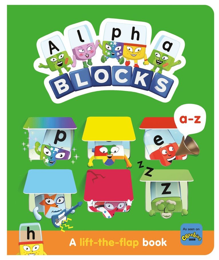 Alphablocks, Sweet Cherry Publishing - Alphablocks A-Z: A Lift-the-Flap Book, Kartonnage