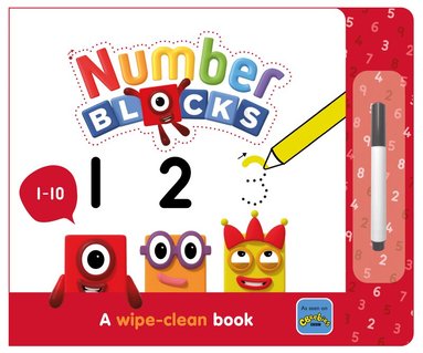 Numberblocks - Numberblocks 1-10: A Wipe-Clean Book, Kartonnage