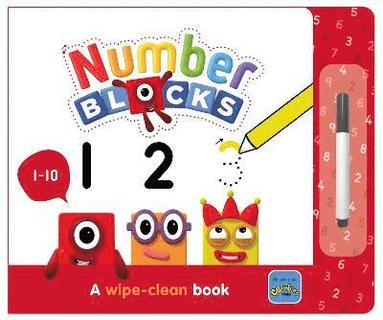 bokomslag Numberblocks 1-10: A Wipe-Clean Book