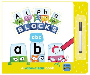 Alphablocks, Sweet Cherry Publishing - Alphablocks ABC: A Wipe-Clean Book, Kartonnage