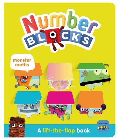 Numberblocks, Sweet Cherry Publishing - Numberblocks Monster Maths: A Lift the Flap Book, Kartonnage