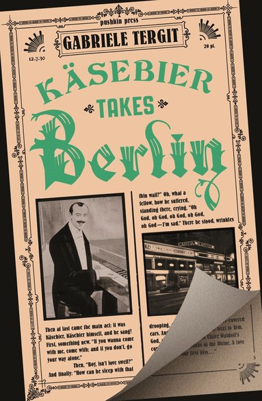 Gabriele Tergit - Käsebier Takes Berlin, Häftad