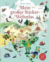 Sam Baer - Mein großer Sticker-Weltatlas, Häftad
