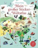 bokomslag Mein großer Sticker-Weltatlas