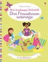 bokomslag Mein Anziehpuppen-Stickerbuch: Drei Freundinnen unterwegs