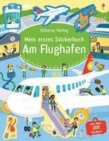 bokomslag Mein erstes Stickerbuch: Am Flughafen