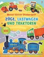 bokomslag Meine kleine Stickerwelt: Züge, Lastwagen und Traktoren