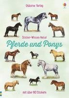 bokomslag Sticker-Wissen Natur: Pferde und Ponys