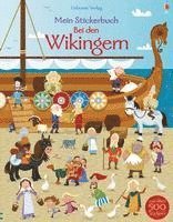 bokomslag Mein Stickerbuch: Bei den Wikingern