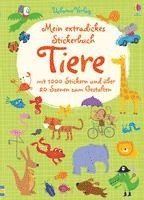 bokomslag Mein extradickes Stickerbuch: Tiere