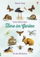Phillip Clarke - Sticker-Wissen Natur: Tiere im Garten, Häftad