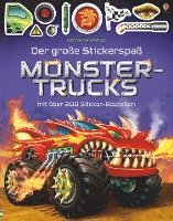 bokomslag Der große Stickerspaß: Monstertrucks