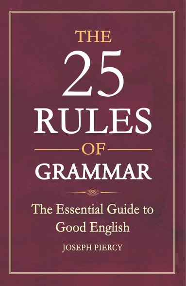 bokomslag 25 Rules of Grammar