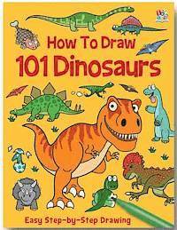 bokomslag How to Draw 101 Dinosaurs