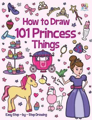 Nat Lambert - How to Draw 101 Princess Things, Häftad