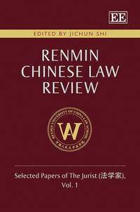 bokomslag Renmin Chinese Law Review