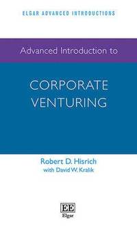 bokomslag Advanced Introduction to Corporate Venturing