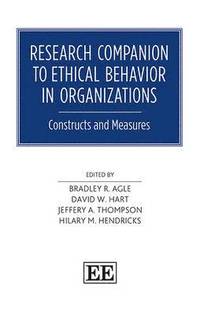 bokomslag Research Companion to Ethical Behavior in Organizations