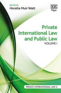 bokomslag Private International Law and Public law