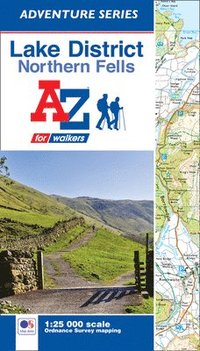 bokomslag Lake district (northern fells) adventure atlas