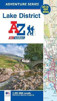 A-Z Maps: Lake District Adventure Atlas