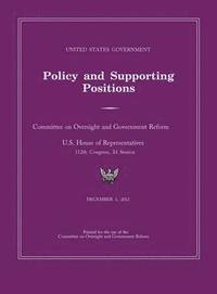 bokomslag United States Government Policy and Supporting Positions 2012 (Plum Book). Large Format Desk Reference Edition.