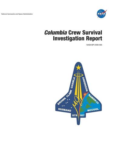 bokomslag Columbia Crew Survival Investigation Report