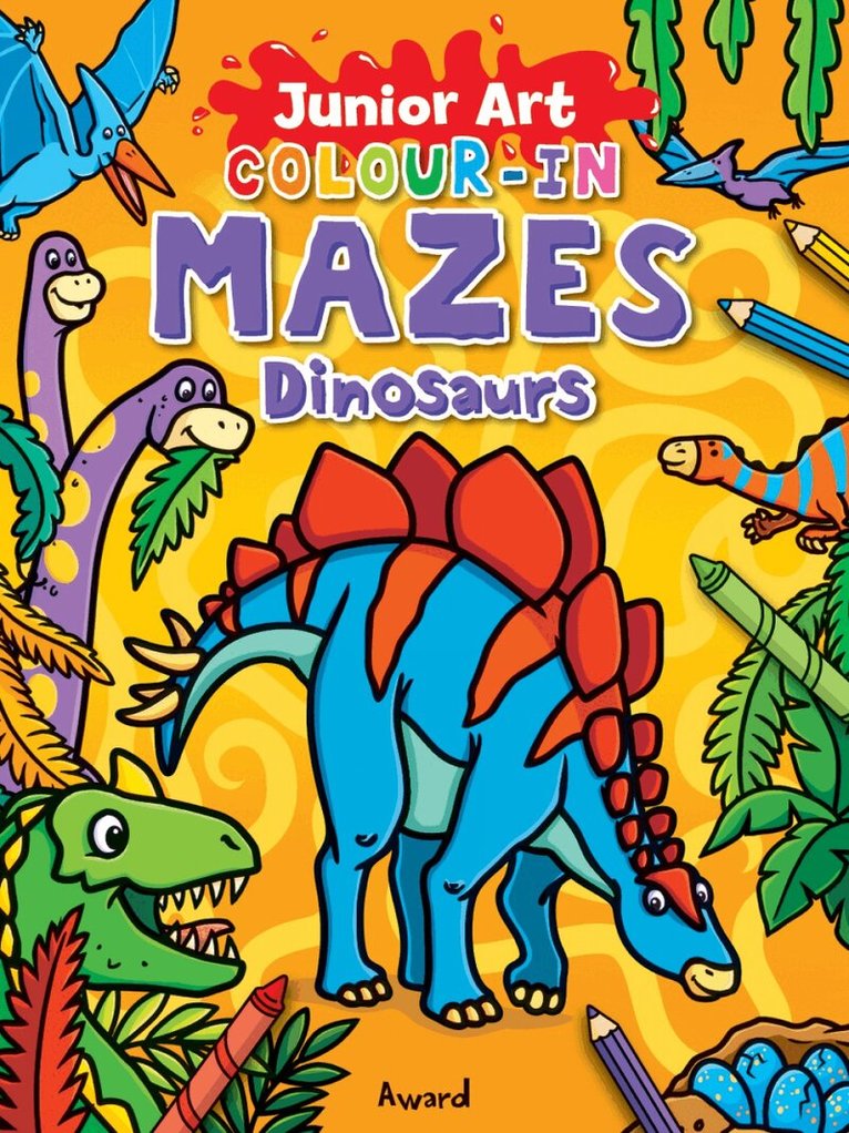 Junior Art Colour in Mazes: Dinosaurs, Häftad. Tillgänglighet: Lägg i varukorg