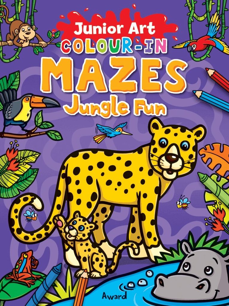 Junior Art Colour in Mazes: Jungle Fun, Häftad. Tillgänglighet: Lägg i varukorg