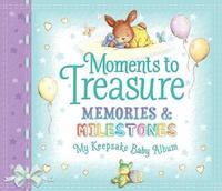 bokomslag Moments to Treasure Keepsake Baby Album