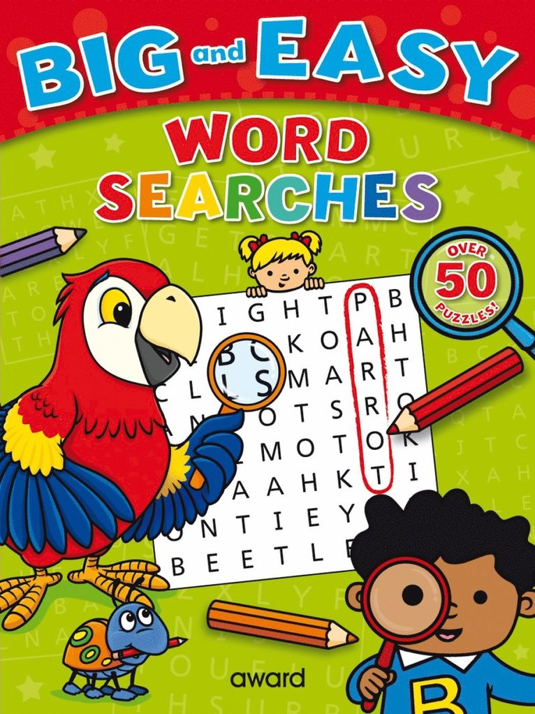 Sophie Giles - Big and Easy Word Searches: Parrot, Häftad