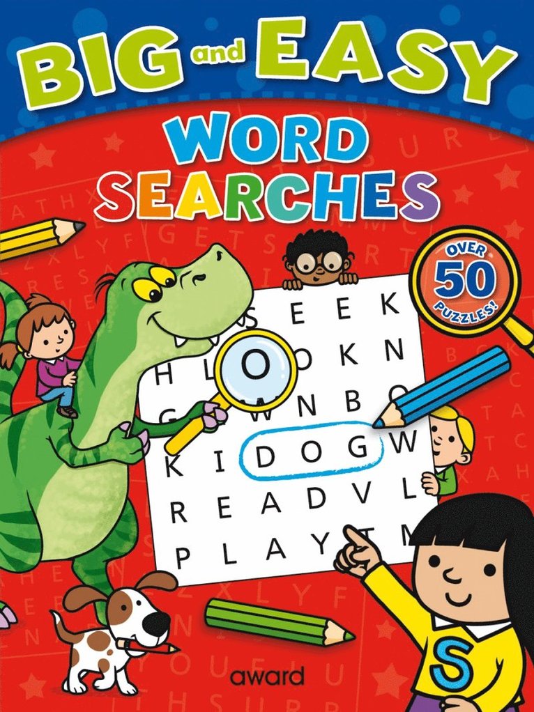 Sophie Giles - Big and Easy Word Searches: Dinosaur, Häftad