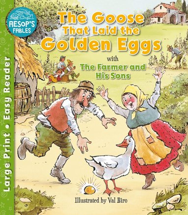 Goose That Laid the Golden Eggs & The Farmer & His Sons, Häftad