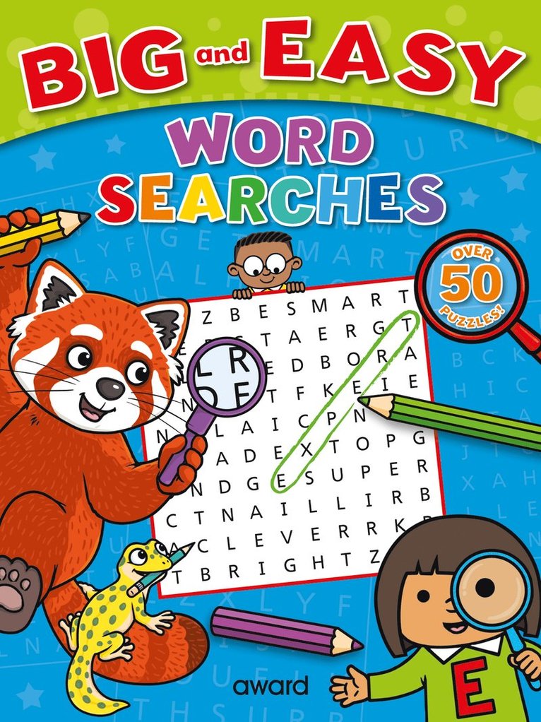 Sophie Giles - Big and Easy Word Searches: Red Panda, Häftad