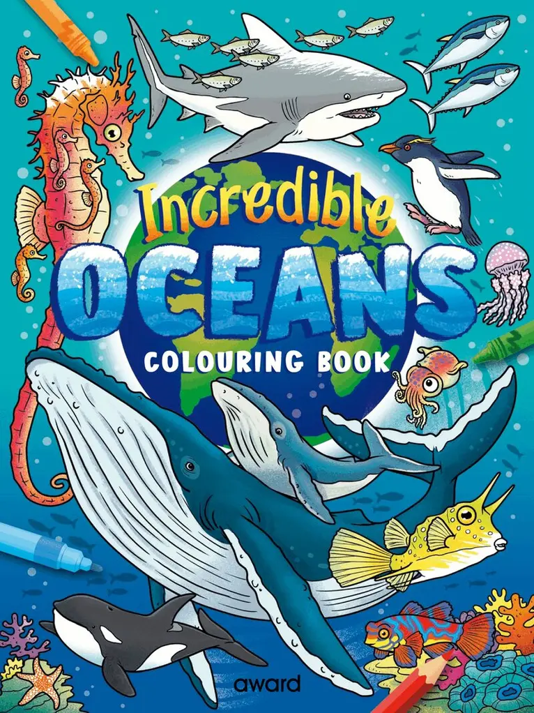 Incredible Oceans Colouring Book, Häftad. Tillgänglighet: Lägg i varukorg