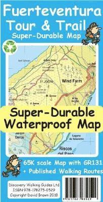 Fuerteventura Tour and Trail Map 1
