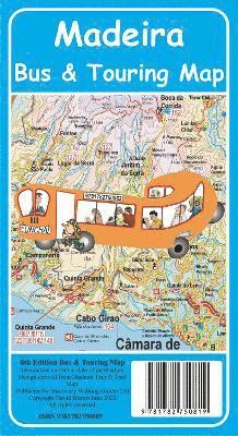 bokomslag Madeira Bus and Touring Map
