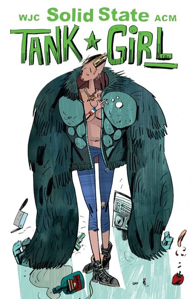 Alan Martin - Tank Girl: Solid State Tank Girl, Inbunden
