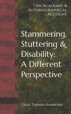 Craig Thomas Hammond - Stammering, Stuttering & Disability, Häftad. Tillgänglighet: Lägg i varukorg