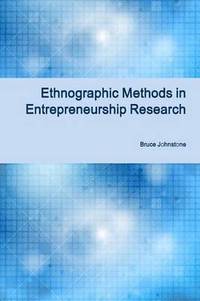 bokomslag Ethnographic Methods in Entrepreneurship Research