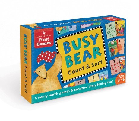 Barefoot Books, Barefoot Books - Busy Bear Count & Sort Game, Inbunden