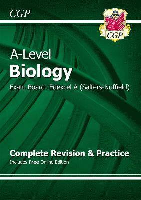 bokomslag A-Level Biology: Edexcel A Year 1 & 2 Complete Revision & Practice with Online Edition: for the 2025 and 2026 exams