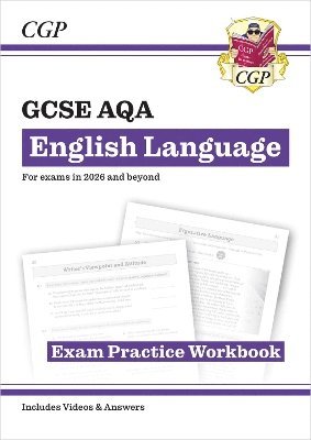 bokomslag New GCSE English Language AQA Exam Practice Workbook - with Answers and Videos (for exams from 2026)