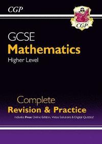 bokomslag GCSE Maths Complete Revision & Practice: Higher inc Online Ed, Videos & Quizzes: for the 2024 and 2025 exams