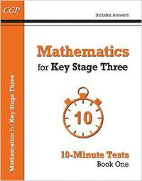 bokomslag Mathematics for KS3: 10-Minute Tests - Book 1 (including Answers)