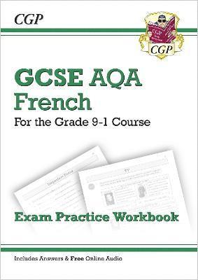 bokomslag GCSE French AQA Exam Practice Workbook: includes Answers & Online Audio (For exams in 2025)