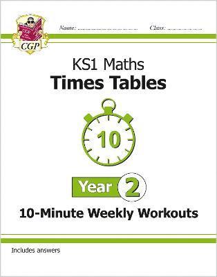 bokomslag KS1 Year 2 Maths Times Tables 10-Minute Weekly Workouts
