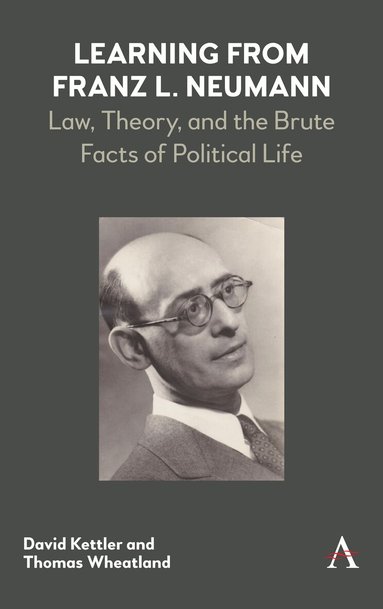 David Kettler, Thomas Wheatland - Learning from Franz L. Neumann, Inbunden