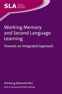 bokomslag Working Memory and Second Language Learning