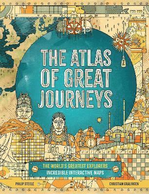 Philip Steele - Atlas of Great Journeys, Inbunden